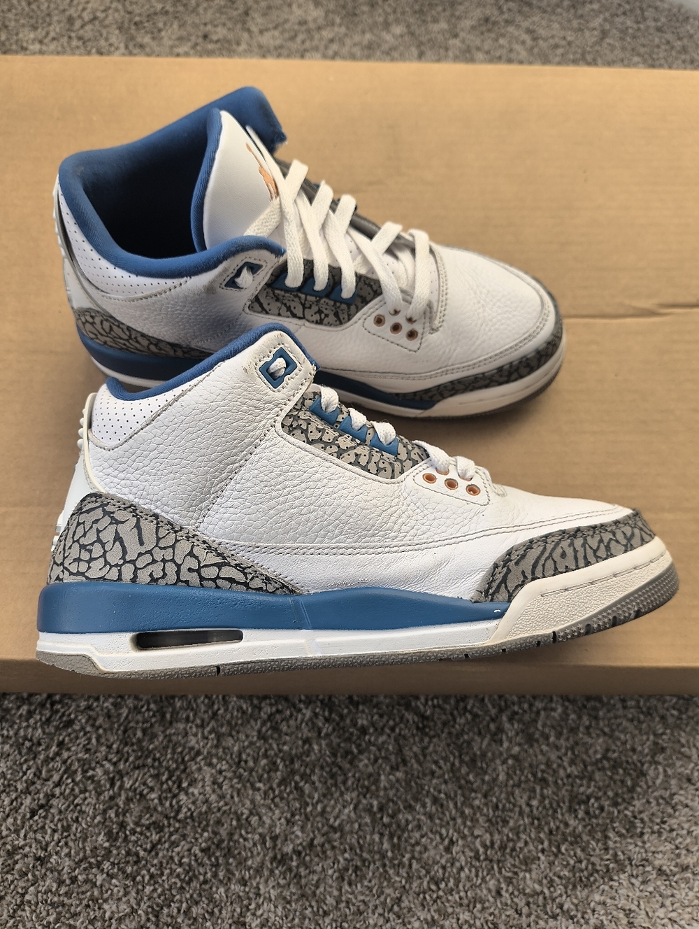 Air Jordan 3 "Washington Wizards" Size 6Y - 7.5W